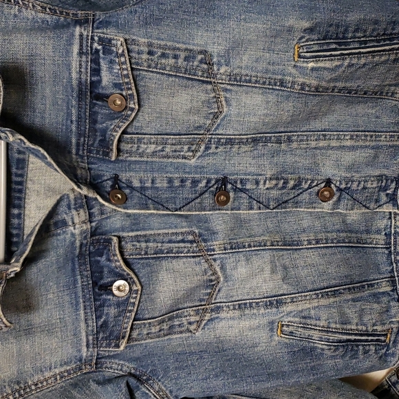 Gap Kids jean jacket size kids XXL 14-16 - Picture 3 of 5